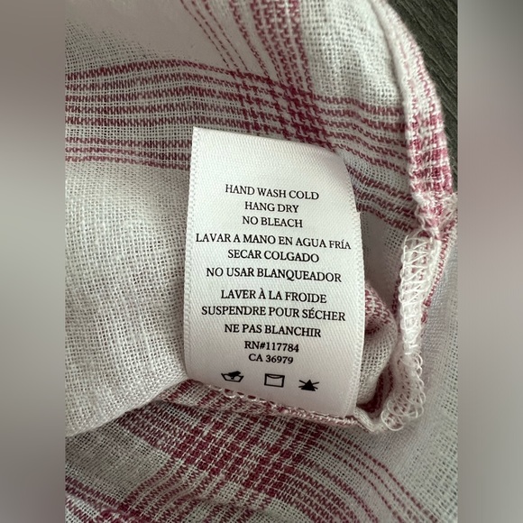 Sophisticated Linen-Blend Striped Shirt by Rails - XS - Picture 5 of 7